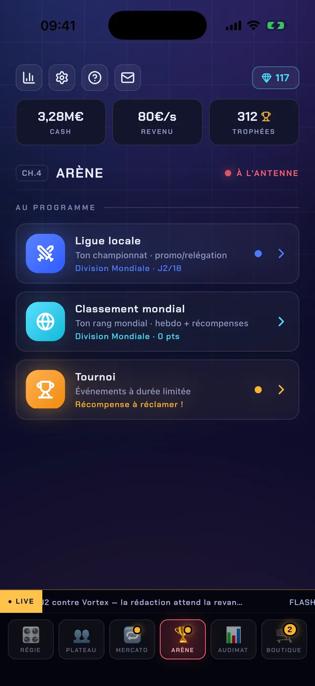 Esport Tycoon — Captures 1