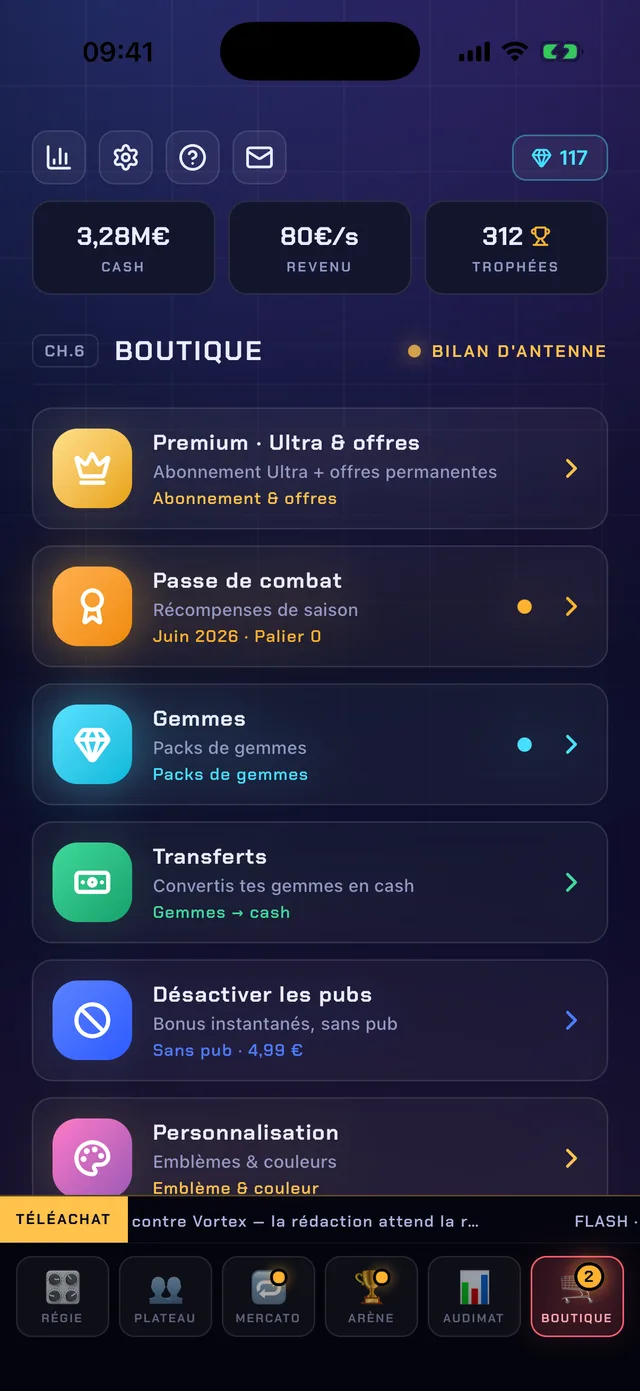 Esport Tycoon — Captures 3