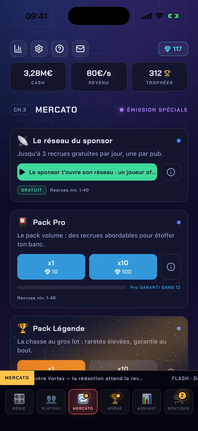 Esport Tycoon — Captures 2